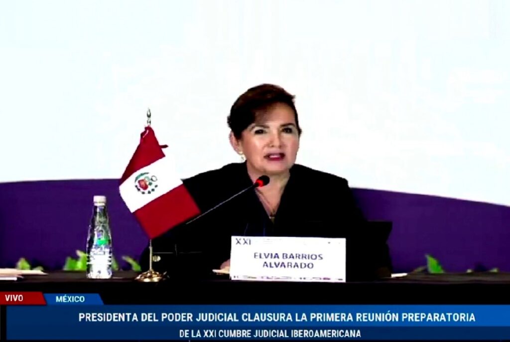 ELVIA BARRIOS: “ES NECESARIO FORTALECERLA CARRERA JUDICIAL PARA TENER UN SISTEMA JUDICIAL INDEPENDIENTE E IMPARCIAL”