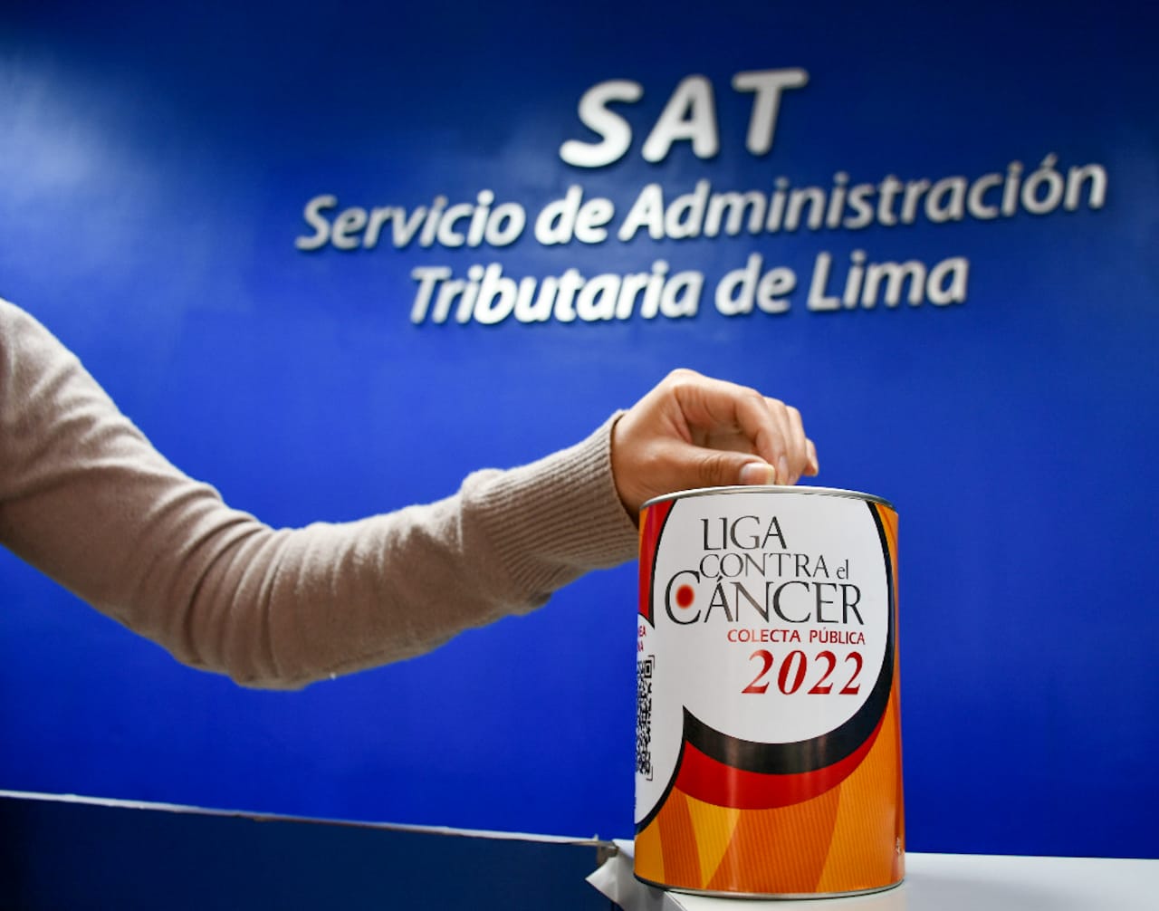 SAT de Lima se suma a la colecta pública de la Liga contra el Cáncer