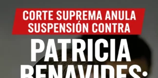 Corte Suprema anula suspensión contra Patricia Benavides: no procede sin autorización del Congreso