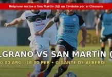 Belgrano recibe a San Martín (SJ) en Córdoba por el Clausura – ¿A Qué Hora Empieza?