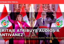 Peritaje atribuye a Santiváñez audios que implican a Boluarte y la Diviac