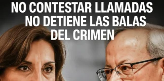 Hildebrandt a Boluarte: “No contestar llamadas no detiene las balas del crimen”