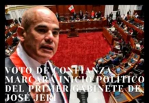 Voto de confianza marcará inicio político del primer gabinete de José Jerí