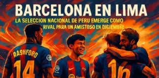 Barcelona en Lima: la Selección Peruana asoma como rival para un amistoso en diciembre