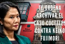 TC ordena archivar el caso Cócteles contra Keiko Fujimori