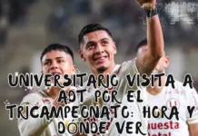 Universitario visita a ADT por el tricampeonato: hora y dónde ver