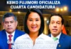 Keiko Fujimori oficializa su cuarta candidatura: Galarreta y Miki Torres integran su plancha