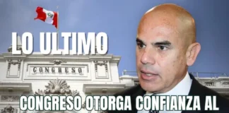 Congreso otorga confianza al gabinete de Ernesto Álvarez con 79 votos