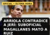 ARRIOLA CONTRADICE A JERÍ: SUBOFICIAL MAGALLANES MATÓ A RUIZ