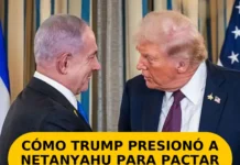 Cómo Trump presionó a Netanyahu para pactar alto el fuego en Gaza