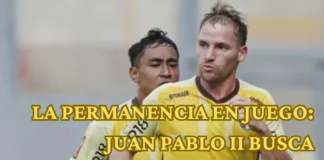 La permanencia en juego: Juan Pablo II busca oxígeno ante un Atlético Grau salvado – ¿A Qué Hora Empieza?