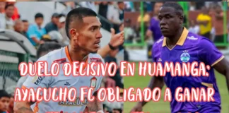Duelo decisivo en Huamanga: Ayacucho FC obligado a ganar ante Comerciantes Unidos – ¿A Qué Hora Empieza?