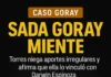 “Sada Goray miente”: Torres niega aportes irregulares y sostiene que ella lo vinculó con Darwin Espinoza