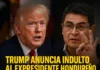 Trump anuncia indulto al expresidente hondureño Juan Orlando Hernández, condenado por narcotráfico