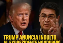 Trump anuncia indulto al expresidente hondureño Juan Orlando Hernández, condenado por narcotráfico