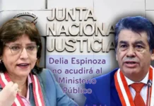 Delia Espinoza no acudirá al Ministerio Público pese a orden judicial de reposición