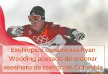 Exatleta olímpico canadiense Ryan Wedding es acusado de ordenar asesinato de testigo en Colombia