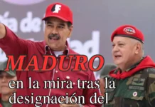 Maduro, en la mira tras la designación del Cartel de los Soles