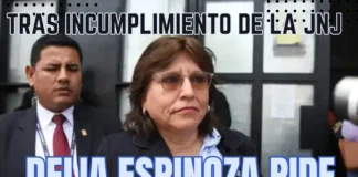 Delia Espinoza pide ejecución judicial tras incumplimiento de la JNJ