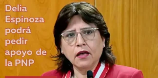 Delia Espinoza podrá pedir apoyo de la PNP si JNJ no la repone como fiscal de la Nación