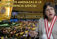 ONU advierte amenazas a la independencia judicial por caso Delia Espinoza