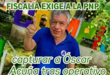 Fiscalía exige a la PNP capturar a Óscar Acuña tras operativo fallido