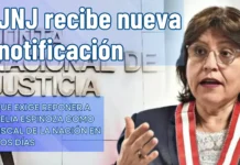 JNJ recibe nueva notificación que exige reponer a Delia Espinoza como fiscal de la Nación en dos días
