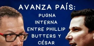 Avanza País: pugna interna entre Phillip Butters y César Combina escala a proceso disciplinario