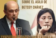 Canciller expondrá ante la OEA la posición peruana sobre el asilo de Betssy Chávez
