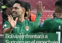 Bolivia enfrentará a Surinam en el repechaje rumbo al Mundial 2026