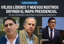 Elecciones 2026: partidos definen sus candidaturas entre viejos liderazgos y nuevos rostros