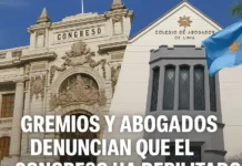 Gremios y abogados denuncian que el Congreso ha debilitado al Estado frente al crimen organizado