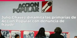 Julio Chávez dinamita las primarias de Acción Popular con denuncia de fraude y ONPE lo desmiente
