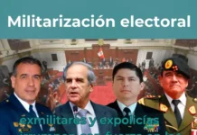 Militarización electoral: exmilitares y expolicías irrumpen con fuerza en las listas rumbo a 2026