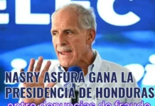 Nasry Asfura gana la presidencia de Honduras entre denuncias de fraude y respaldo de Trump