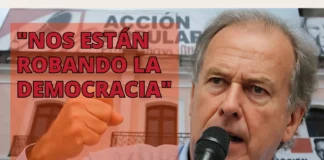 “Nos están robando la democracia”: Barnechea contra el JNE por la exclusión de Acción Popular