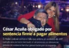 César Acuña obligado por sentencia firme a pagar alimentos a su menor hijo