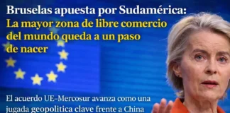Bruselas apuesta por Sudamérica: La mayor zona de libre comercio del mundo queda a un paso de nacer