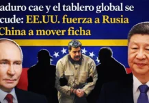 Maduro cae y el tablero global se sacude: EE.UU. fuerza a Rusia y China a mover ficha