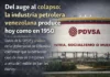 Del auge al colapso: la industria petrolera venezolana produce hoy como en 1950