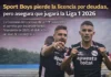 Sport Boys pierde la licencia por deudas, pero asegura que jugará la Liga 1 2026
