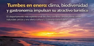 Tumbes en enero: clima, biodiversidad y gastronomía impulsan su atractivo turístico
