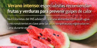 Verano intenso: especialistas recomiendan frutas y verduras para prevenir golpes de calor (VIDEO)