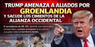 Trump amenaza a aliados por Groenlandia y sacude los cimientos de la alianza occidental