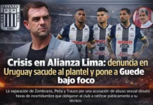 Crisis en Alianza Lima: denuncia en Uruguay sacude al plantel y pone a Guede bajo foco