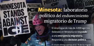 Minesota: laboratorio político del endurecimiento migratorio de Trump
