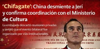 “Chifagate”: China desmiente a Jerí y confirma coordinación con el Ministerio de Cultura