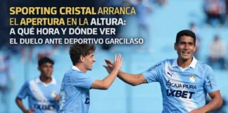 Sporting Cristal arranca el Apertura en la altura: a qué hora y dónde ver el duelo ante Deportivo Garcilaso
