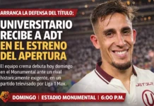 Arranca la defensa del título: Universitario recibe a ADT en el estreno del Apertura