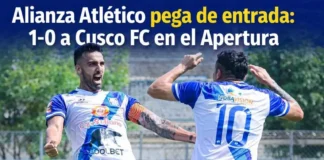 Alianza Atlético golpea primero: vence 1-0 a Cusco FC en el arranque del Apertura